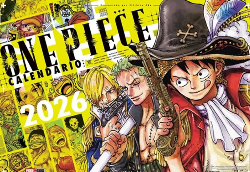 CALENDARIO DE PARED ONE PIECE-Mangas Panini-PANINI-Akibara Xpress