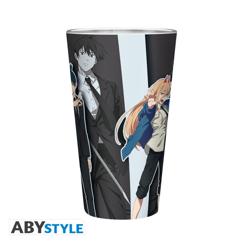 CHAINSAW MAN VASO GRANDE 400ML TRIO