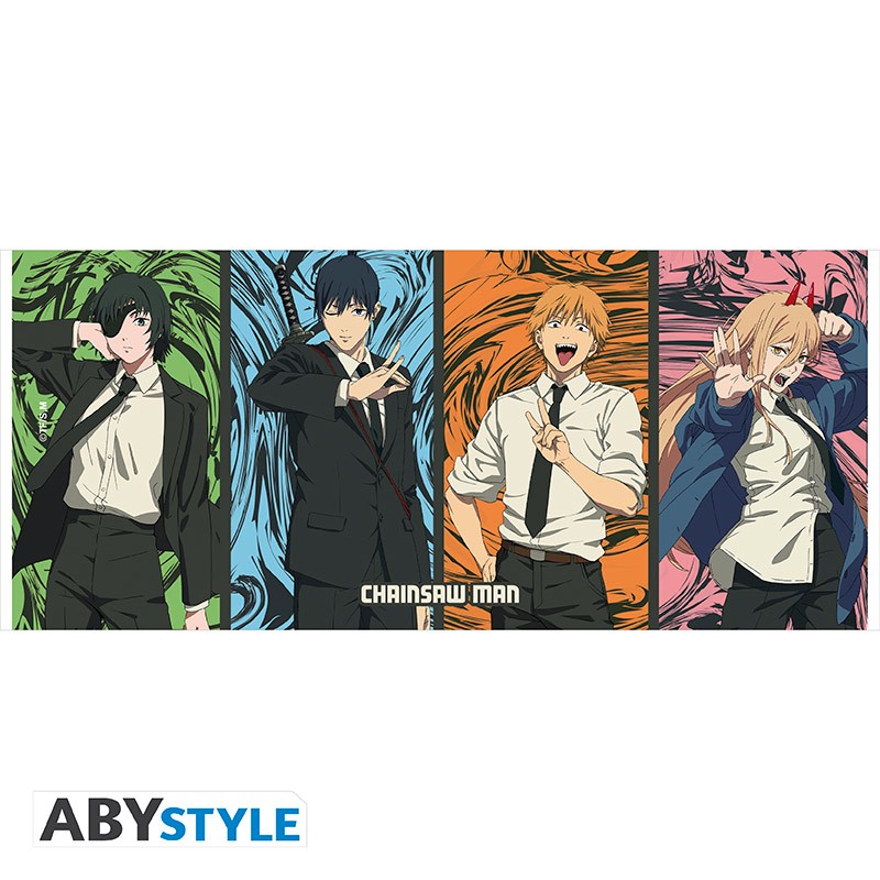CHAINSAW MAN TAZA 320 ML DEVIL HUNTERS-Tazas-ABYSTYLE-Akibara Xpress