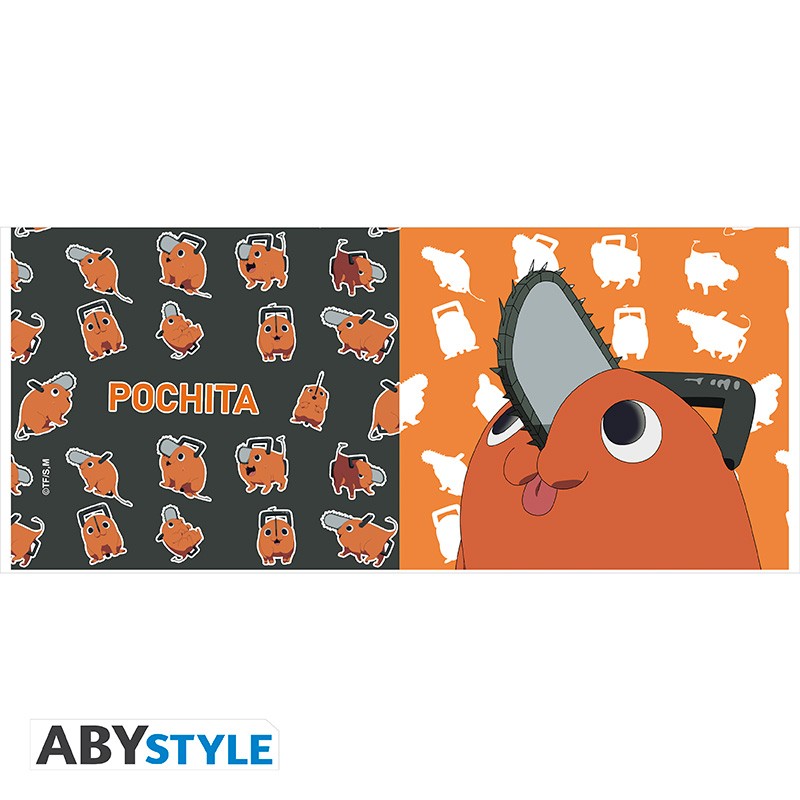 CHAINSAW MAN TAZA 320 ML POCHITA-Tazas-ABYSTYLE-Akibara Xpress