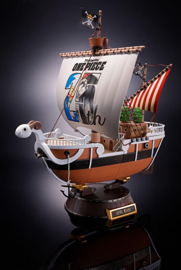 CHOGOKIN GOING MERRY-ONE PIECE ANIMATION 25TH ANNIVERSARY MEMORIAL EDITION-Figuras-BANDAI-Akibara Xpress