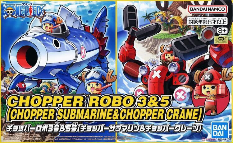 CHOPPER ROBO 3&5 (CHOPPER SUBMARINE&CHOPPER CRANE)-Figuras-DAM-Akibara Xpress