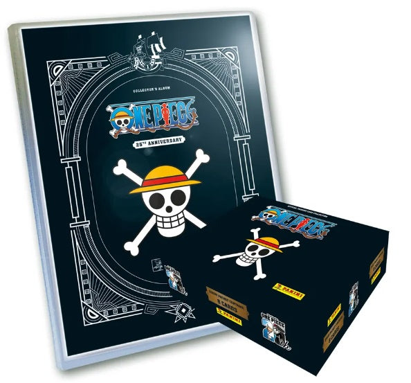 COLECCIONADOR + 1 CAJA CON 18 SOBRES ONE PIECE 2024 TC-Albums-PANINI-Akibara Xpress