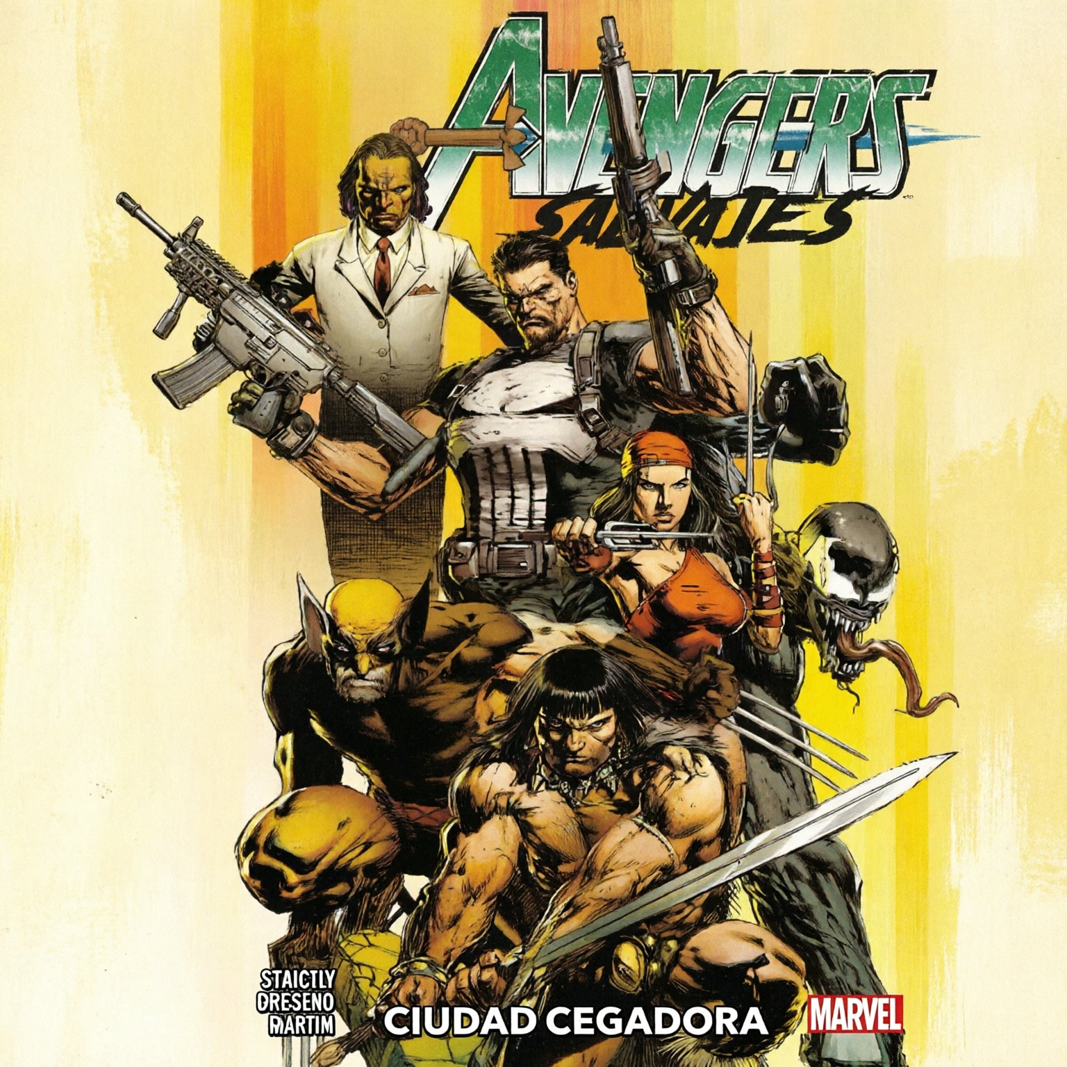 COMIC AVENGERS SALVAJES VOL.01-Comics-PANINI-Akibara Xpress