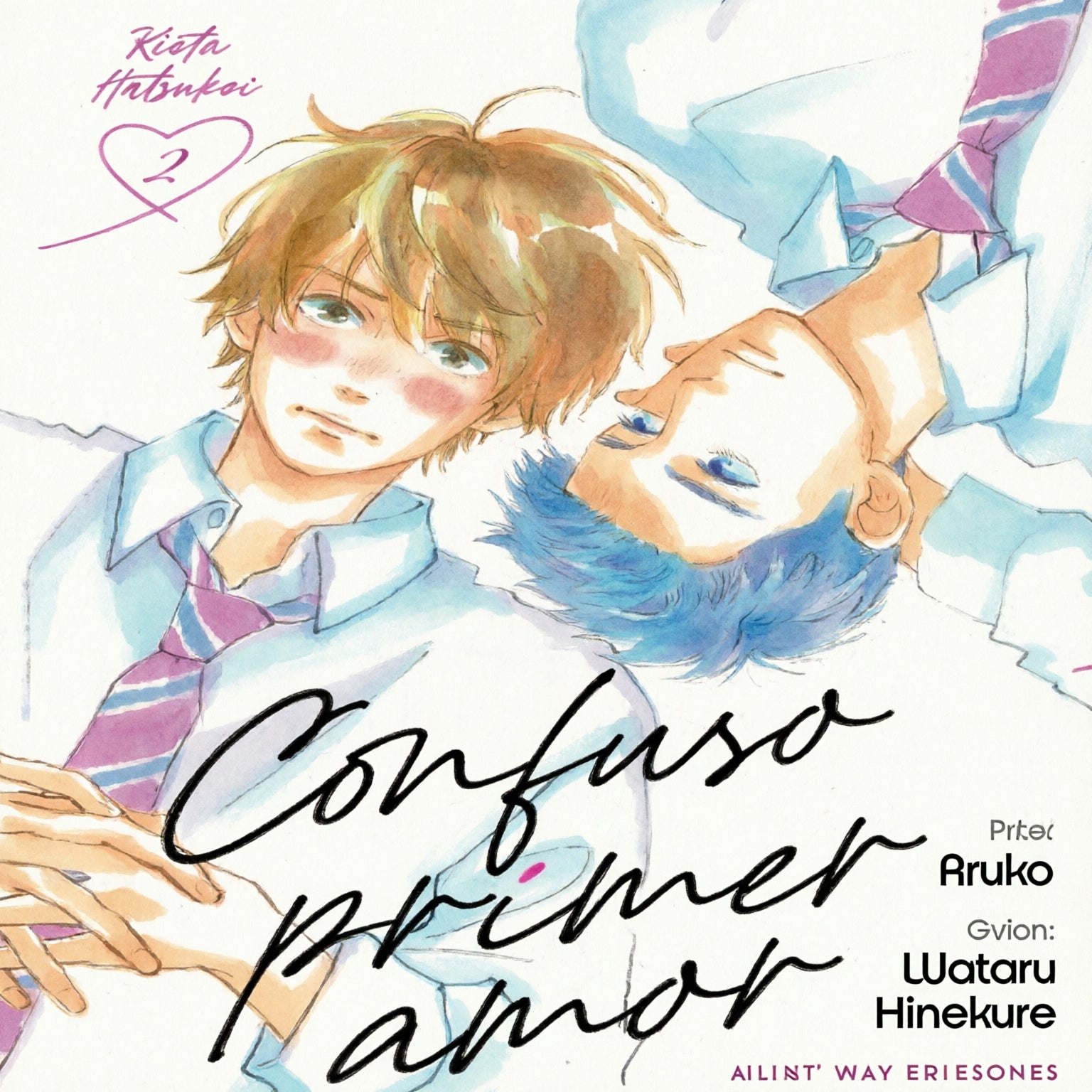 CONFUSO PRIMER AMOR N.2 EUROPA-Mangas Españoles-MILKY WAY EDICIONES-Akibara Xpress