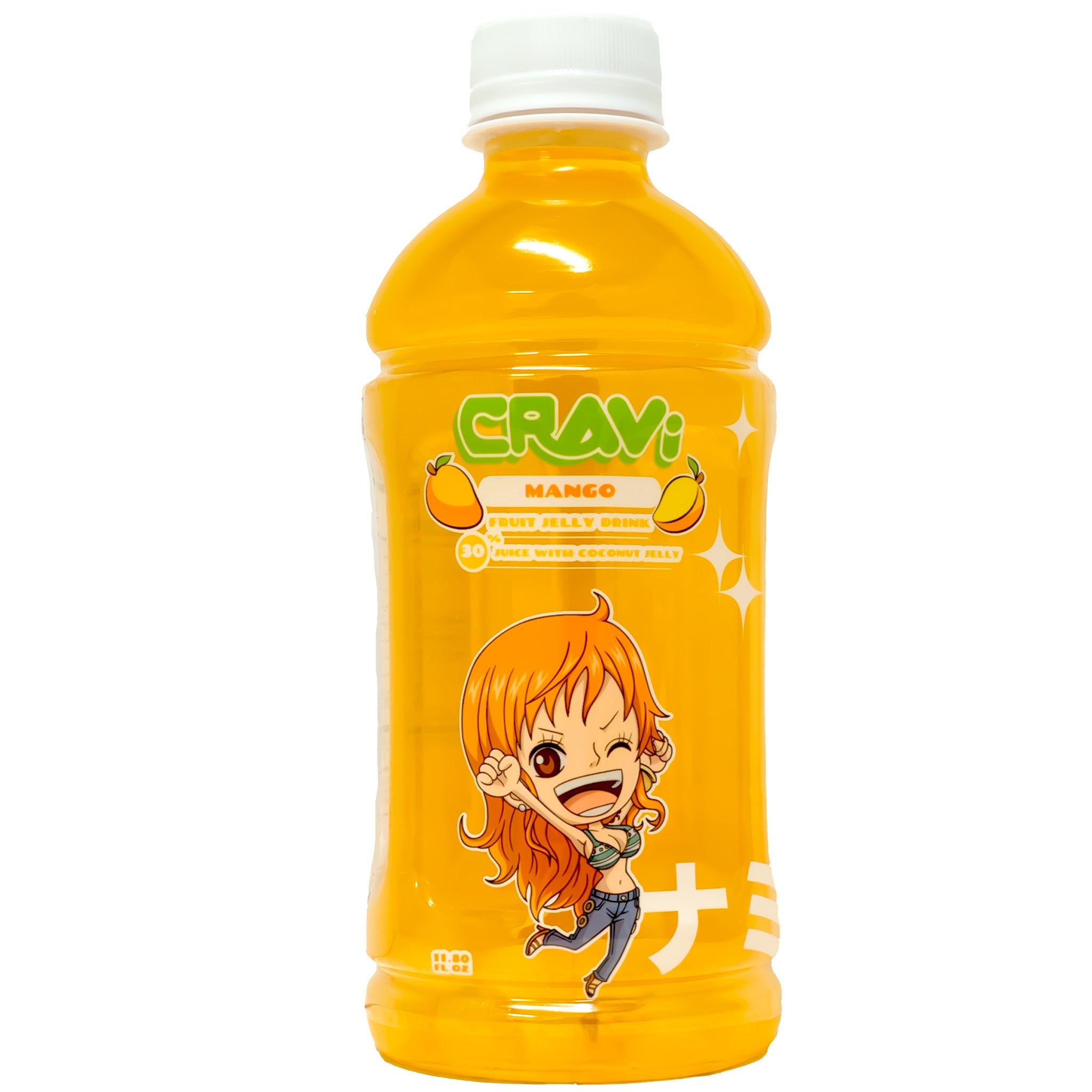 CRAVI One Piece Mango Jelly Fruit Drink 330ml-Alimentos-Asian Food-Akibara Xpress