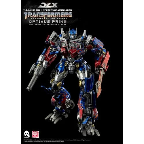 TRANSFORMERS: REVENGE OF THE FALLEN OPTIMUS PRIME DLX ACTION FIGURE