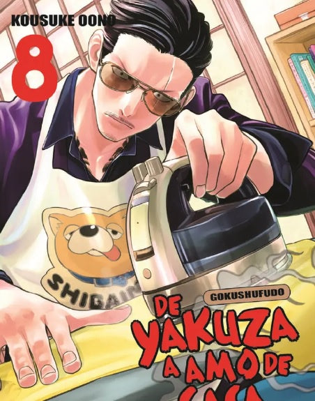 DE YAKUZA A AMO DE CASA N.8-Mangas Panini-PANINI-Akibara Xpress