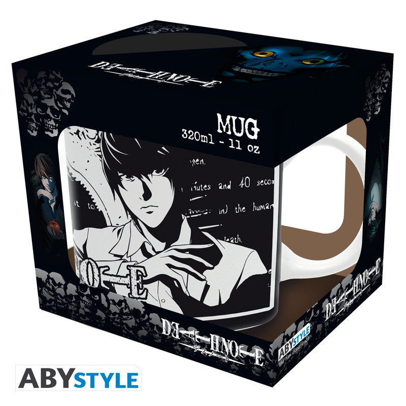 DEATH NOTE - Mug - 320 ml - Light vs L - box