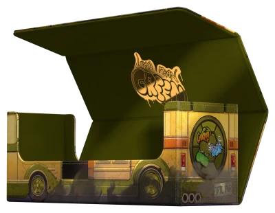 DECK CASE: ARKHIVE 400+ STANDARD SIZE XENOSKIN TEENAGE MUTANT NINJA TURTLES TURTLES VAN-TCG-ULTIMATE GUARD-Akibara Xpress