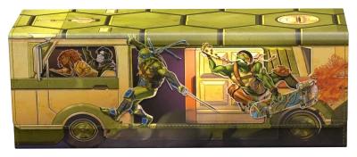 DECK CASE: ARKHIVE 400+ STANDARD SIZE XENOSKIN TEENAGE MUTANT NINJA TURTLES TURTLES VAN-TCG-ULTIMATE GUARD-Akibara Xpress
