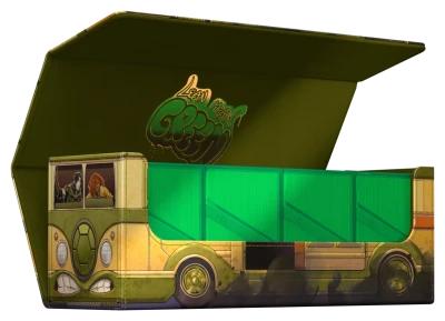 DECK CASE: ARKHIVE 400+ STANDARD SIZE XENOSKIN TEENAGE MUTANT NINJA TURTLES TURTLES VAN-TCG-ULTIMATE GUARD-Akibara Xpress