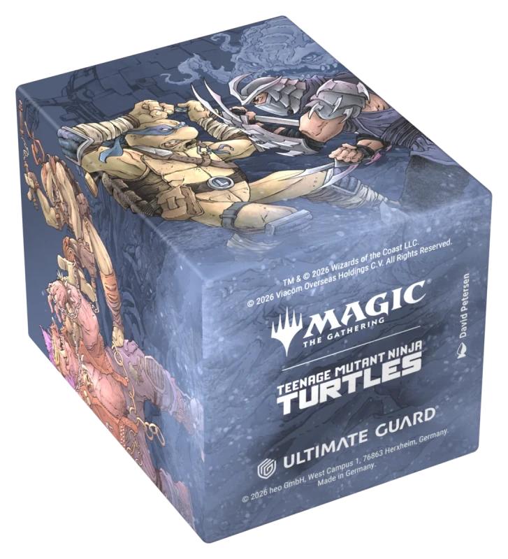 DECK CASE: RTE BOULDER 100+ TEENAGE MUTANT NINJA TURTLES TECHNODROME BATTLE-TCG-ULTIMATE GUARD-Akibara Xpress