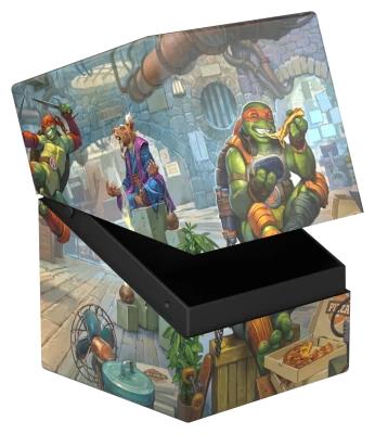 DECK CASE: RTE BOULDER 100+ TEENAGE MUTANT NINJA TURTLES TURTLE LAIR-TCG-ULTIMATE GUARD-Akibara Xpress