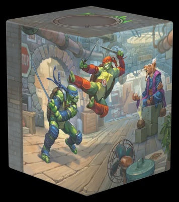 DECK CASE: RTE BOULDER 100+ TEENAGE MUTANT NINJA TURTLES TURTLE LAIR-TCG-ULTIMATE GUARD-Akibara Xpress
