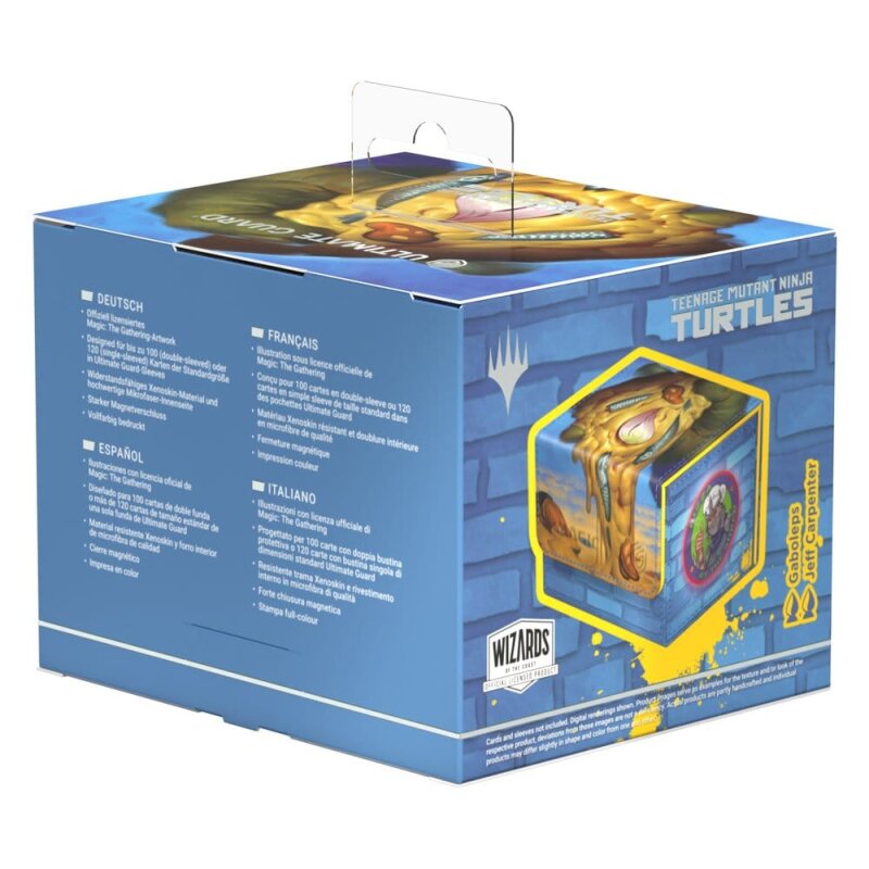 DECK CASE SIDEWINDER 100+ XENOSKIN MTG TEENAGE MUTANT NINJA TURTLES ISLAND-TCG-ULTIMATE GUARD-Akibara Xpress