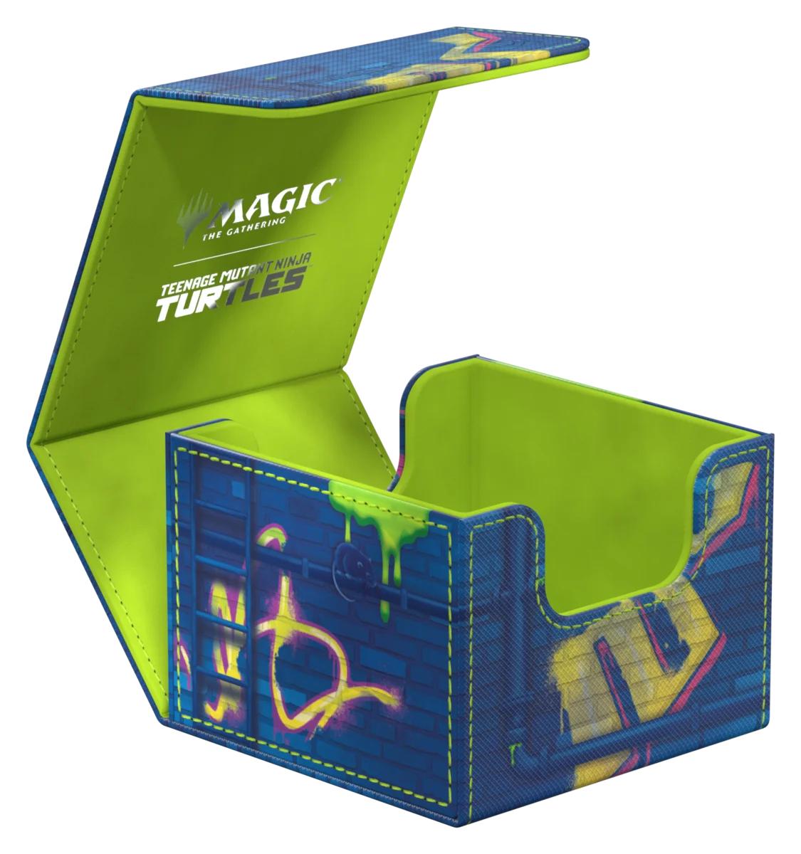 DECK CASE SIDEWINDER 100+ XENOSKIN MTG TEENAGE MUTANT NINJA TURTLES SEWER WALLS-TCG-ULTIMATE GUARD-Akibara Xpress