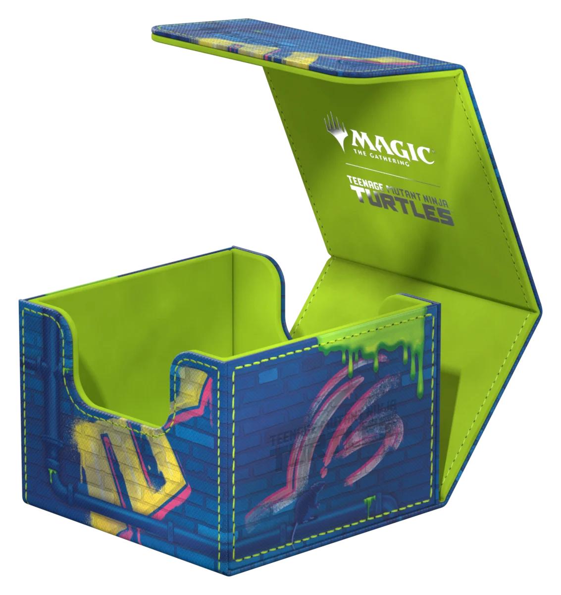 DECK CASE SIDEWINDER 100+ XENOSKIN MTG TEENAGE MUTANT NINJA TURTLES SEWER WALLS-TCG-ULTIMATE GUARD-Akibara Xpress