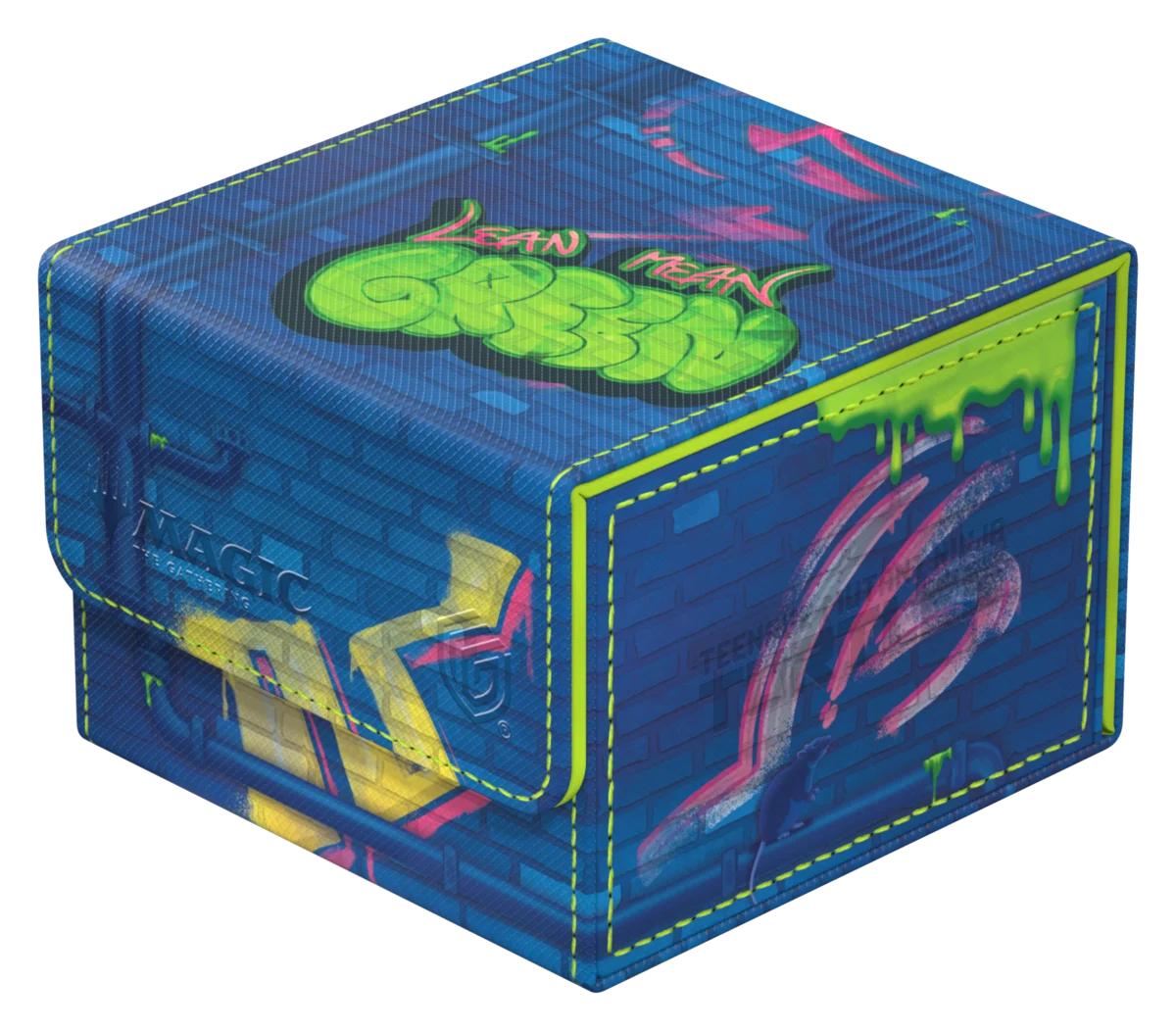 DECK CASE SIDEWINDER 100+ XENOSKIN MTG TEENAGE MUTANT NINJA TURTLES SEWER WALLS-TCG-ULTIMATE GUARD-Akibara Xpress