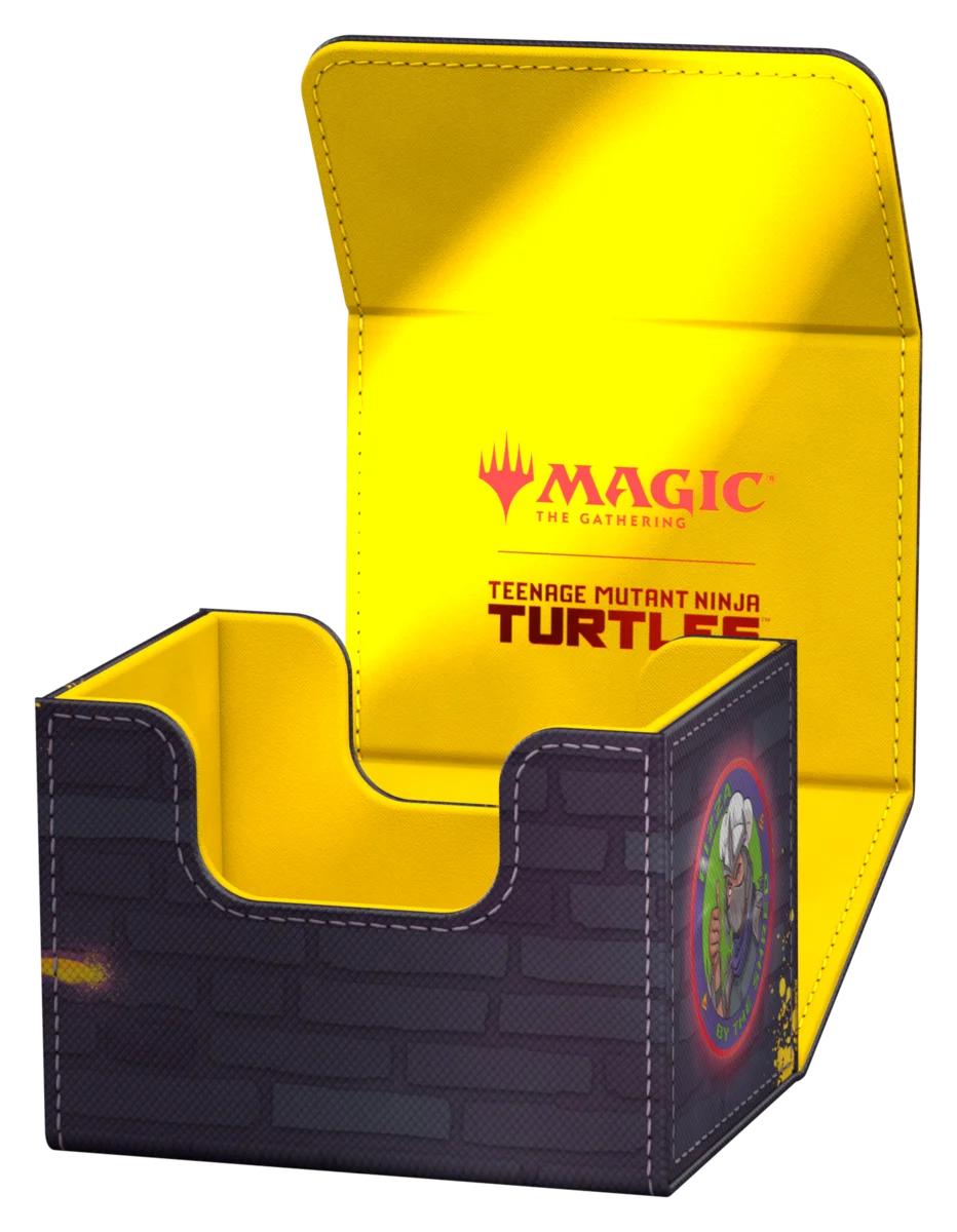 DECK CASE SIDEWINDER 100+ XENOSKIN MTG TEENAGE MUTANT NINJA TURTLES SWAMP-TCG-ULTIMATE GUARD-Akibara Xpress