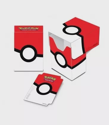 DECKBOX: PRO80+ POKEMON- POKEBALL-TCG-DRAGON SHIELD-Akibara Xpress