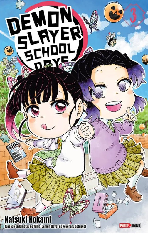 DEMON SLAYER SCHOOL DAYS N.3-Mangas Panini-PANINI-Akibara Xpress