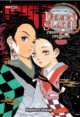 DEMON SLAYER CUADERNO PARA COLOREAR N.1