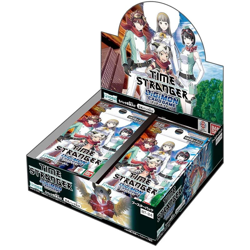 DIGIMON TCG BOOSTER DISPLAY TIME STRANGER BT-24-TCG-BANDAI-Akibara Xpress