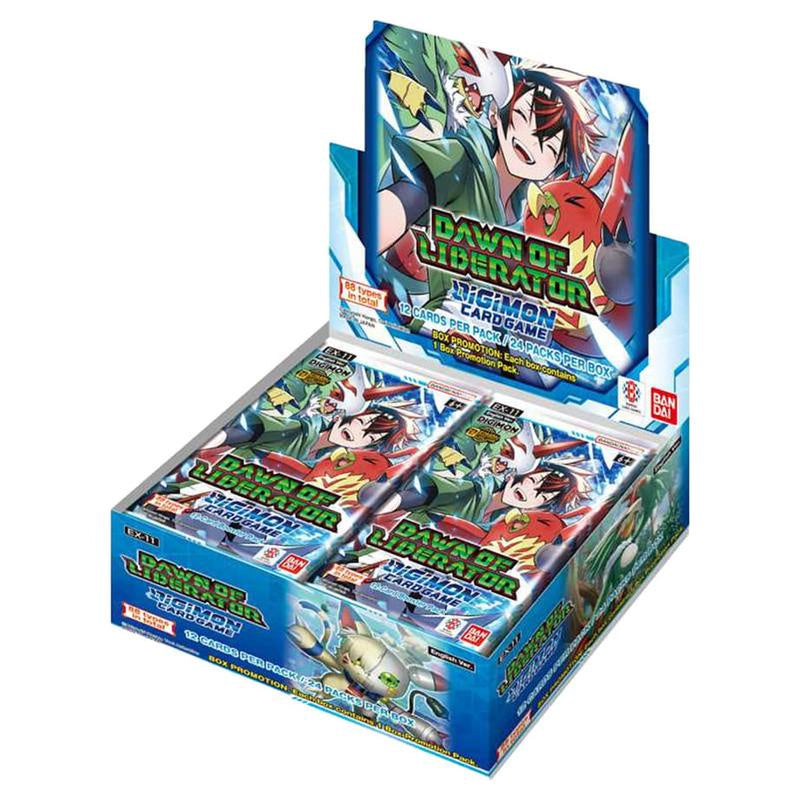 DIGIMON TCG DAWN OF LIBERATOR BOOSTER DISPLAY EX11-TCG-BANDAI-Akibara Xpress