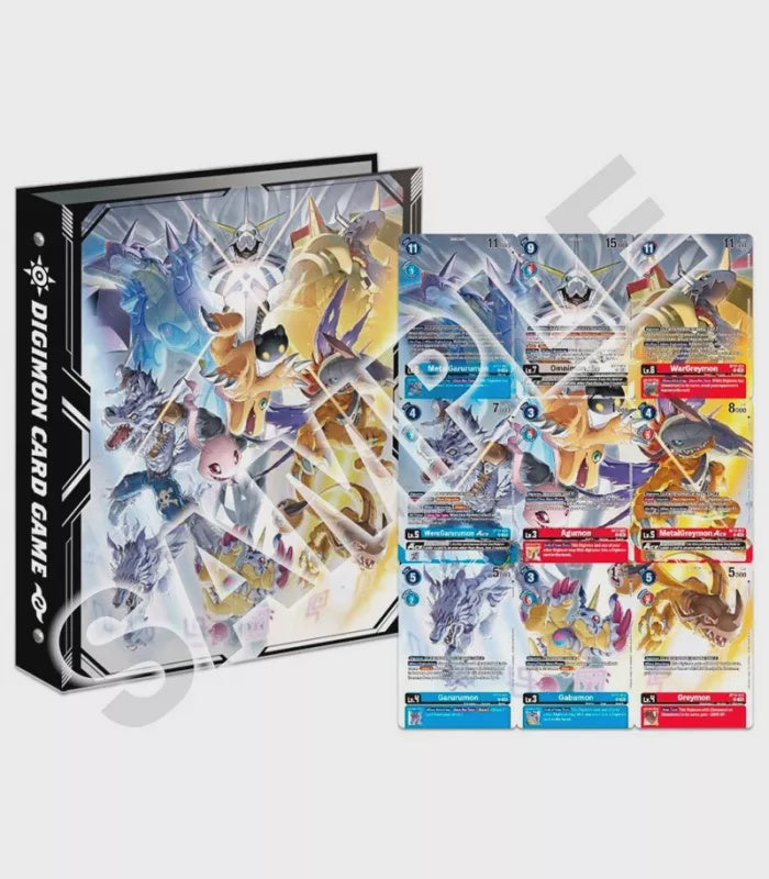 DIGIMON TCG OMNIMON BINDER SET (PB19)-TCG-Juegos de Mesa-Akibara Xpress