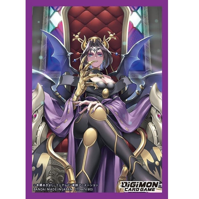 DIGIMON TCG SLEEVES LILITHMON-TCG-BANDAI-Akibara Xpress