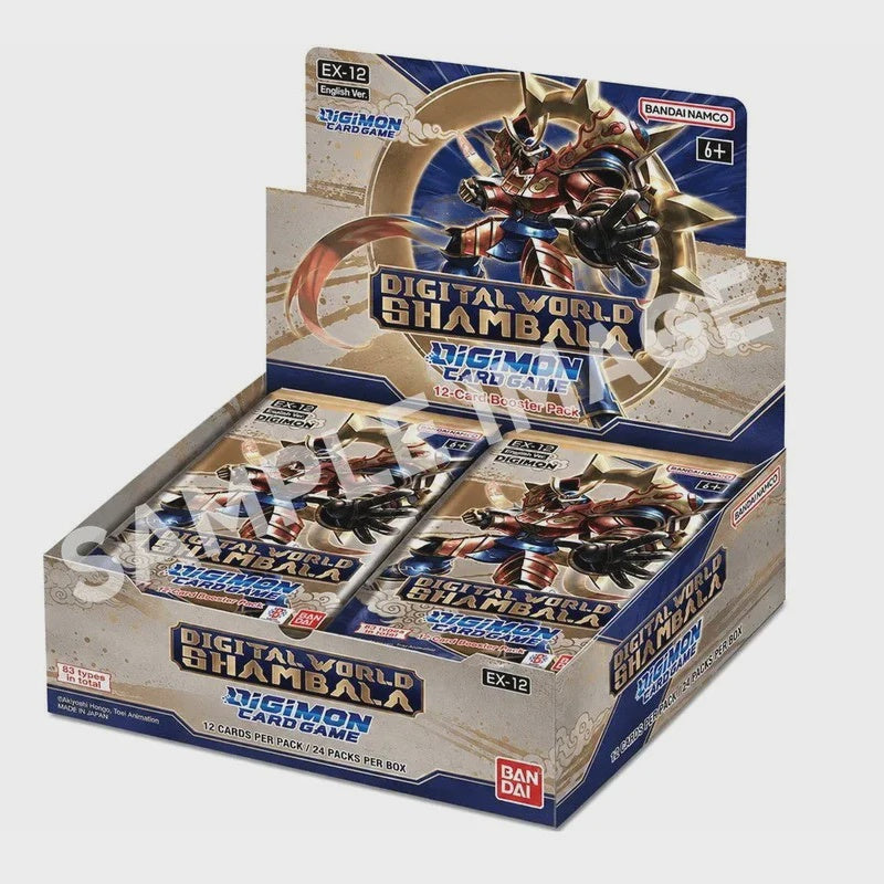 Digimon TCG Extra Booster DIGITAL WORLD SHAMBALA (EX12) (24ct)