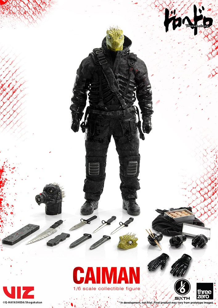 DOROHEDORO - 1/6 CAIMAN-Figuras-Threezero-Akibara Xpress