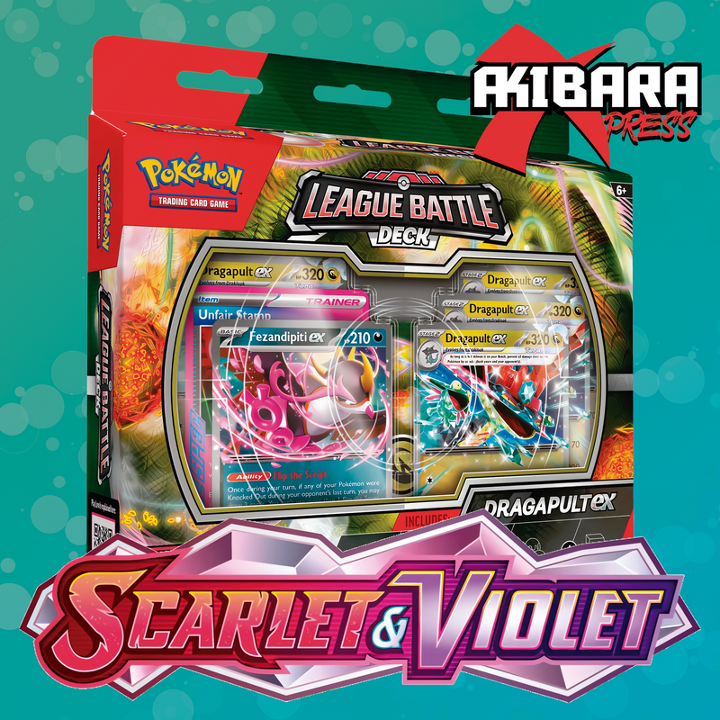 PREVENTA POKEMON TCG DRAGAPULT EX LEAGUE BATTLE DECK INGLES