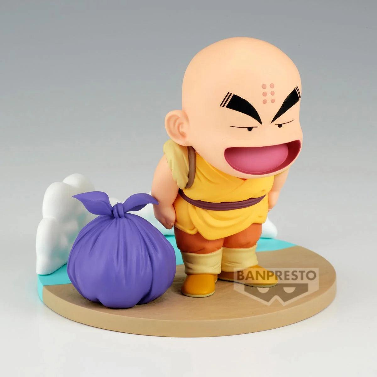 DRAGON BALL HISTORY BOX KRILLIN-Figuras-BANPRESTO-Akibara Xpress
