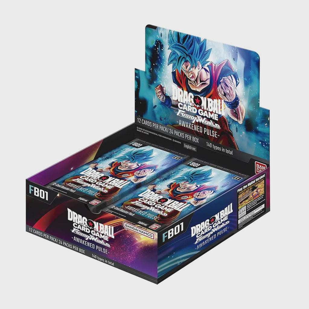 DRAGON BALL TCG FUSION WORLD BOOSTER BOX (FB01)-TCG-Juegos de Mesa-Akibara Xpress