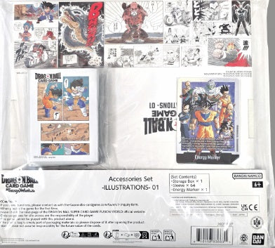 DRAGON BALL TCG FUSION WORLD MANGA ACCESORY SET 1-TCG-BANDAI-Akibara Xpress