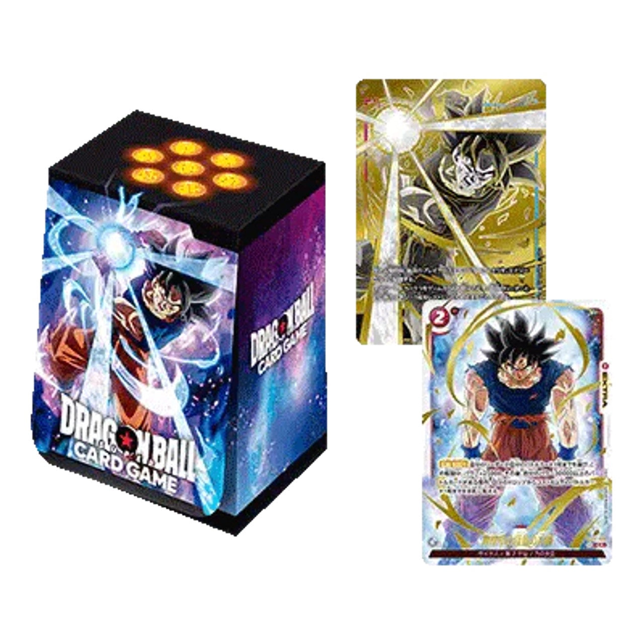 DRAGON BALL TCG FUSION WORLD OFFICIAL CARD CASE 01 SON GOKU-TCG-Juegos de Mesa-Akibara Xpress
