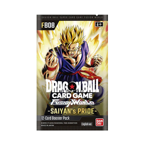 DRAGON BALL TCG FUSION WORLD SAIYANS PRIDE BOOSTER FB08-TCG-BANDAI-Akibara Xpress