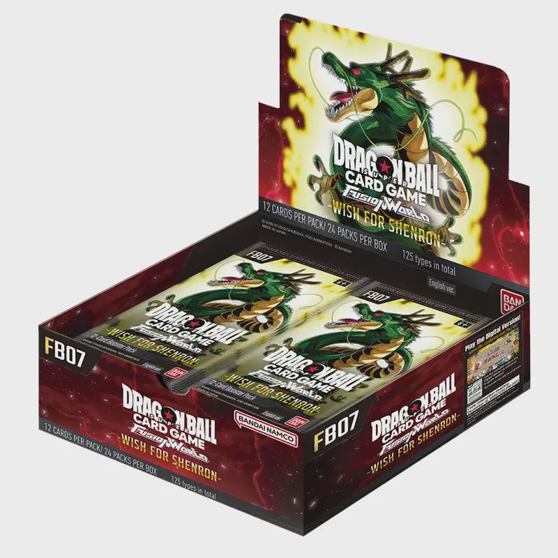DRAGON BALL TCG FUSION WORLD WISH FOR SHENRON FB07-TCG-Juegos de Mesa-Akibara Xpress