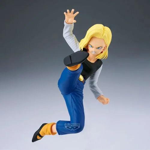DRAGON BALL Z MATCH MAKERS ANDROID 18 VS MR SATAN (VS MIGHTY MASK)-Figuras-BANPRESTO-Akibara Xpress