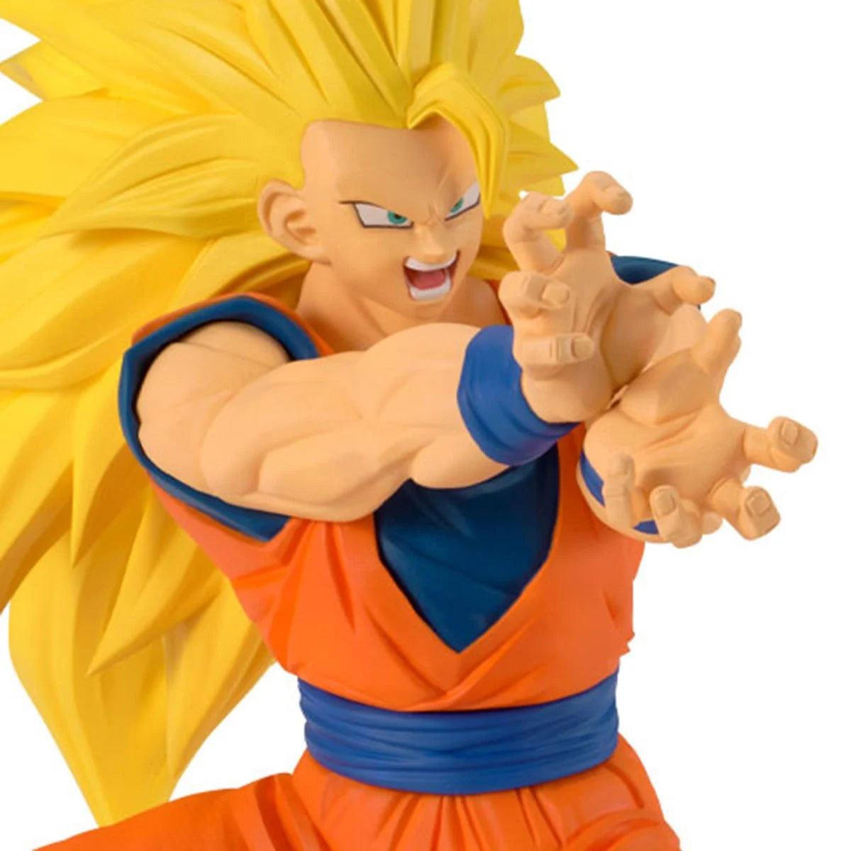 DRAGON BALL Z MATCH MAKERS SUPER SAIYAN 3 SON GOKU VS MAJIN BUU PURE-Figuras-BANPRESTO-Akibara Xpress