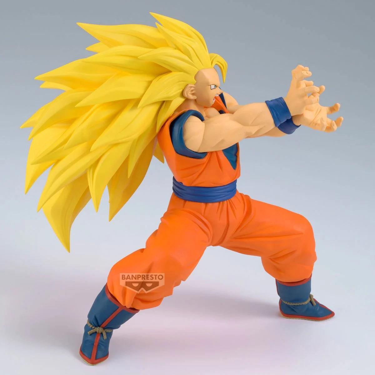 DRAGON BALL Z MATCH MAKERS SUPER SAIYAN 3 SON GOKU VS MAJIN BUU PURE-Figuras-BANPRESTO-Akibara Xpress