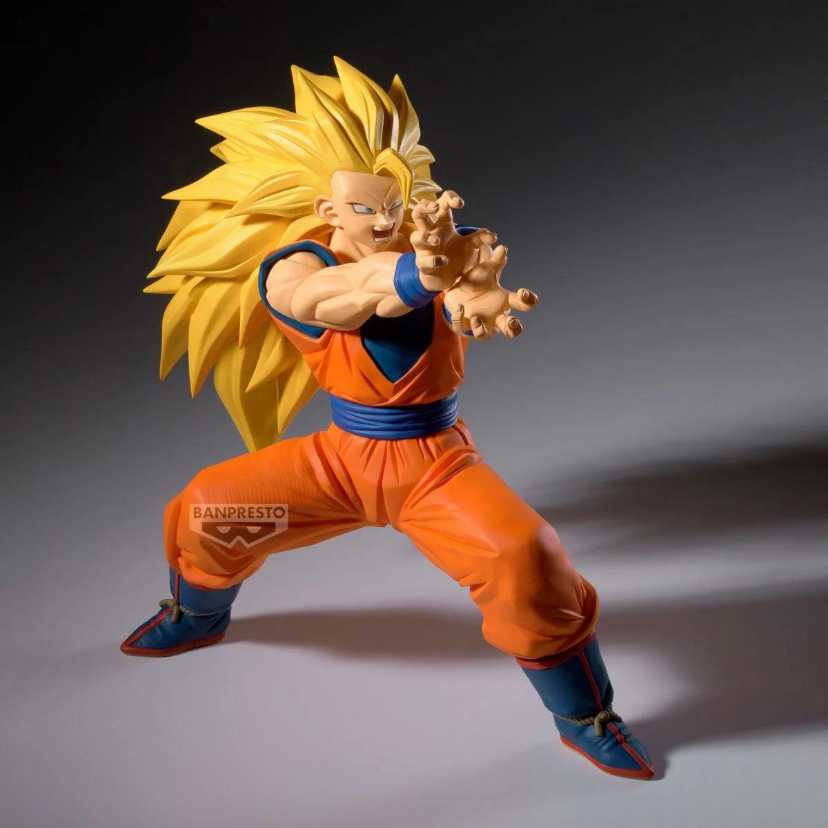 DRAGON BALL Z MATCH MAKERS SUPER SAIYAN 3 SON GOKU VS MAJIN BUU PURE-Figuras-BANPRESTO-Akibara Xpress
