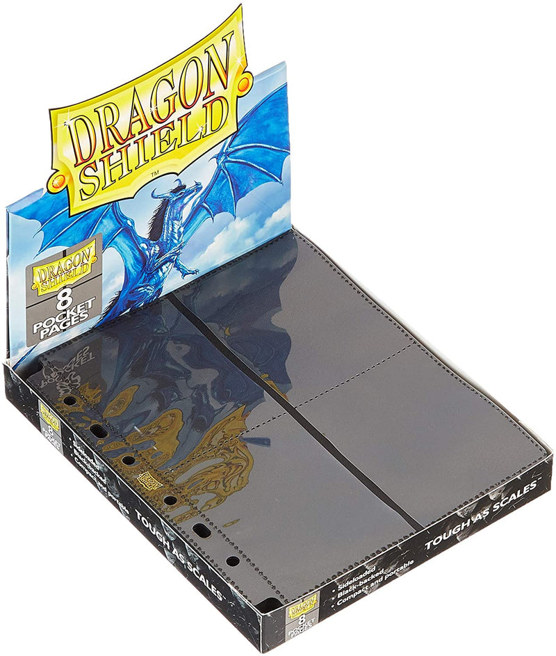 DRAGON SHIELD: 8-POCKET PAGES (50)