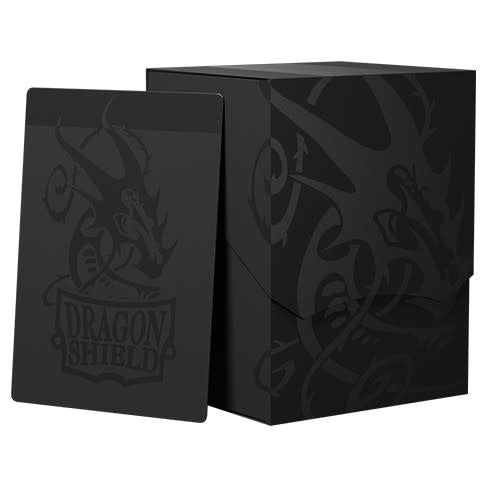 Dragon Shield: Deck Shell Revised- Shadow Black/Black-TCG-DRAGON SHIELD-Akibara Xpress