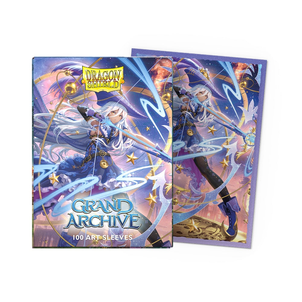 DRAGON SHIELD SLEEVES STANDARD DUAL- MATTE 'GRAND ARCHIVE DIANA, MOONPIERCER' (100 CT.)-TCG-DRAGON SHIELD-Akibara Xpress