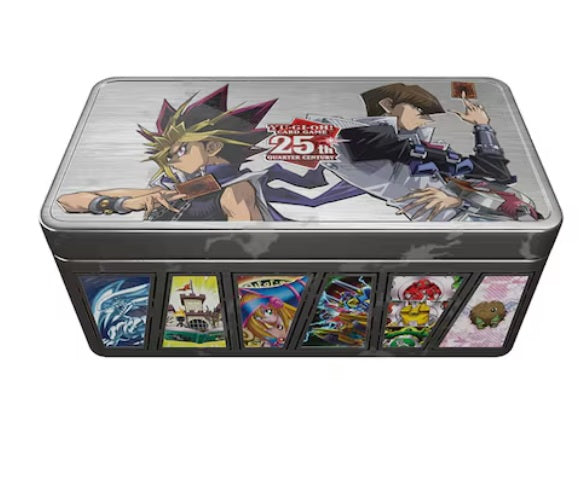 YU GI OH TCG 25TH ANNIVERSARY TIN DUELING MIRRORS CASE