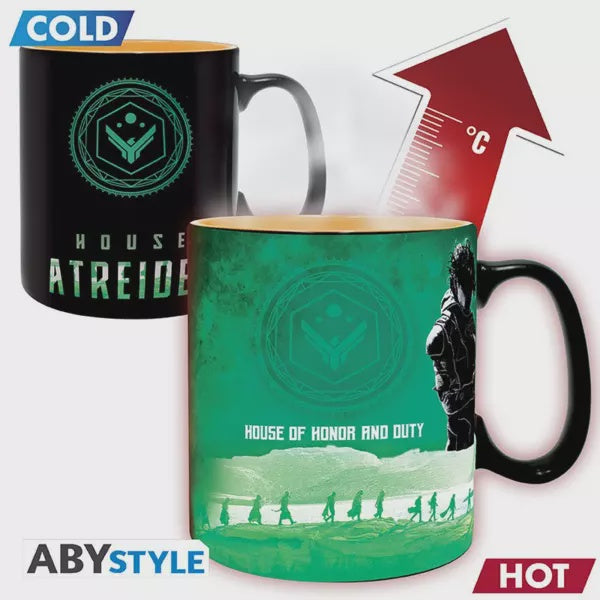 DUNE - Mug Heat Change - 460 ml - Atreides vs Harkonnen -Tazas-ABYSTYLE-Akibara Xpress