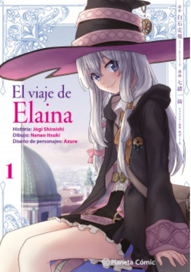 EL VIAJE DE ELAINA N.1-MANGAS NACIONALES-PLANETA COMIC MEXICO-Akibara Xpress